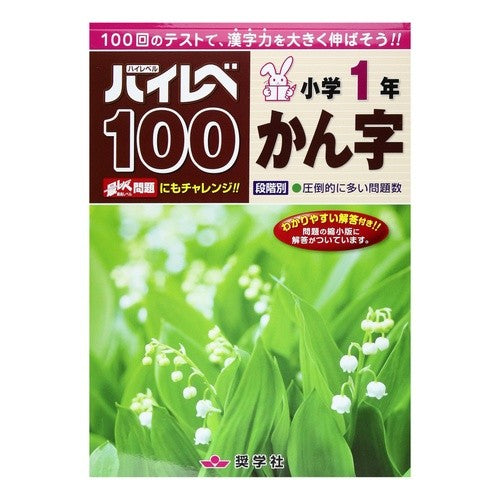 ハイレベ１００　小学１年　かん字