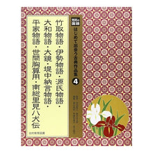 画像をギャラリービューアに読み込む, 竹取物語・伊勢物語・源氏物語・大和物語・
