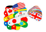 #戸田デザイン研 #リングカード国旗（４７枚入り） :9784924710665