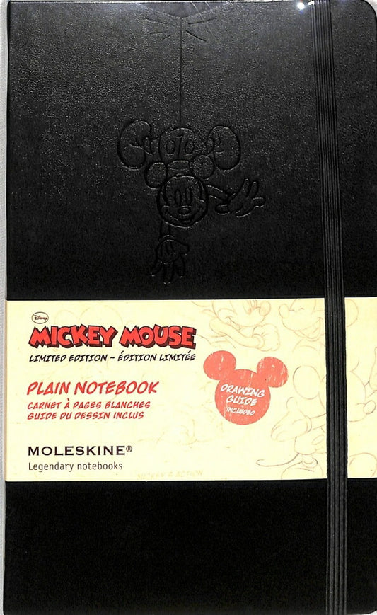 【30%OFF・メール便送料無料】 MOLESKINE モレスキン(モールスキン) ノート ・ [限定版] DISNEYノートブック プレーン(無地)/ ラージ 連絡帳 漢字 可愛い 自由帳 罫線 a5 A5ｽﾘﾑ デザイン文具 スケジュール帳 手帳のタイムキーパー :9788866137917
