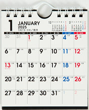 Load image into Gallery viewer, TAKAHASHI Takahashi Shoten 2025 January Start Planner B7 E166 Monday Start B7 Modified Size Wall/Desk Dual Type 2025 Takahashi Planner Zodiac Business Household Budget Desk Diary Simple 3-Month Eco Schedule Book Planner Time Keeper: 9784471825294
