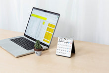 Load image into Gallery viewer, TAKAHASHI Takahashi Shoten 2025 January Start Planner B7 E166 Monday Start B7 Modified Size Wall/Desk Dual Type 2025 Takahashi Planner Zodiac Business Household Budget Desk Diary Simple 3-Month Eco Schedule Book Planner Time Keeper: 9784471825294
