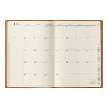 Load image into Gallery viewer, JMAM Japan Management Association Management Center 2026 January Start Planner A5 6474 NOLTY Access A5 Monthly Monday Start Camel 2026 Efficiency Diary Simple Business Schedule Book Planner Timekeeper :9784800549440
