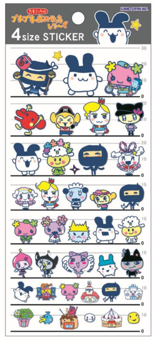 ＃シールたまごっちパラダイスA : カミオジャパン : Seal Tamagotchi Paradise A : 4550432304963