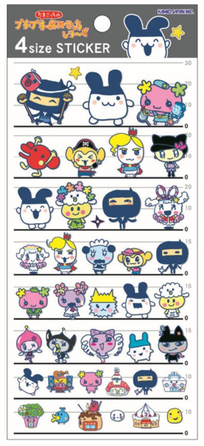 ＃シールたまごっちパラダイスA : カミオジャパン : Seal Tamagotchi Paradise A : 4550432304963