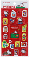 ＃サンリオキャラクターズ ハローキティ ぷっくりシール SC レッド スーパーマーケット 4901770054483 :4901770054483
