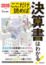 画像をギャラリービューアに読み込む, ＃佐々木　理恵　著 ＃’１８　ここだけ読めば決算書はわかる！ ｻｻｷﾏｻｴ :9784405103047
