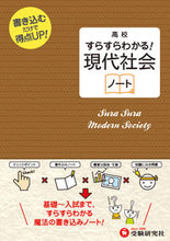 画像をギャラリービューアに読み込む, #増進堂受験研究 #高校すらすらわかる！現代社会ノート
