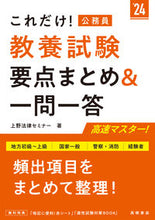 画像をギャラリービューアに読み込む, #上野法律セミナー #’２４公務員教養試験要点まとめ＆一問一
