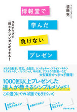 画像をギャラリービューアに読み込む, ＃須藤　亮　著 ＃博報堂で学んだ負けないプレゼン－３ステッ ｽﾄﾞｳﾘﾖｳ :9784478104859
