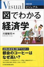 画像をギャラリービューアに読み込む, ＃川越 敏司 ＃ビジュアル　図でわかる経済学 ｶﾜｺﾞｴﾄｼｼﾞ :9784532119348

