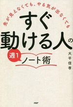 画像をギャラリービューアに読み込む, 大平信孝 / すぐ動ける人の週１ノート術
