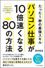 画像をギャラリービューアに読み込む, ＃田中　拓也　著 ＃パソコン仕事が１０倍速くなる８０の方法 ﾀﾅｶﾀｸﾔ :9784797390858
