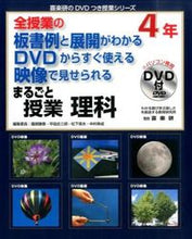 画像をギャラリービューアに読み込む, #園部勝章 #まるごと授業理科４年ＤＶＤ付

