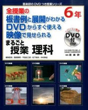 画像をギャラリービューアに読み込む, #園部勝章 #まるごと授業理科６年ＤＶＤ付
