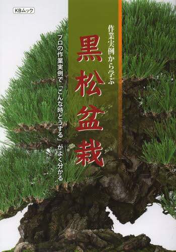 近代出版（京都 / 作業実例から学ぶ黒松盆栽プロの作業実